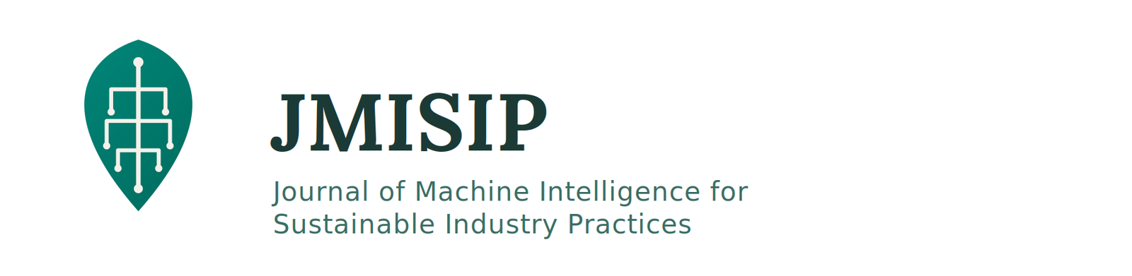 JMISIP logo — a leaf formed from circuit traces, representing machine intelligence applied to sustainability